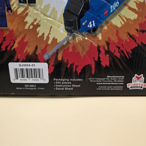 2020 Forever Clever G.I. Joe: Cobra Rattler 244 Pieces Construction Set NEW - Picture 6 of 8